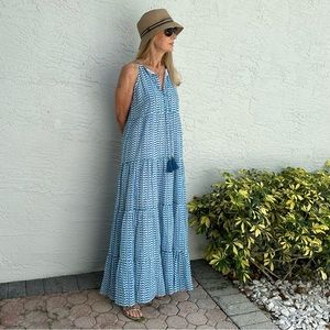 Oliphant blue maxi dress - NWT- small - retails$258